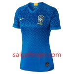 Brasilien Fodboldtrøjer Udebanesæt Kvindernes VM 2019 Kort ærmer